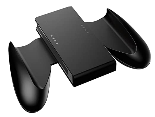 PowerA Joy Con Comfort Grips for Nintendo Switch - Black ( Used )
