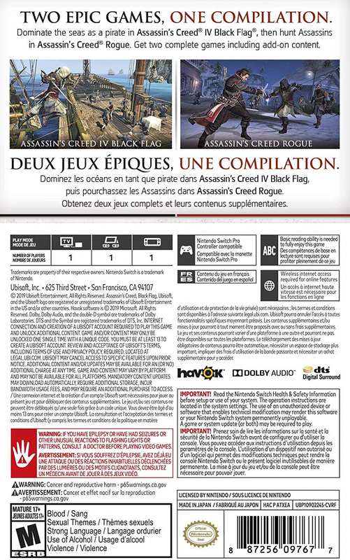 Assassins Creed: The Rebel Collection (US)