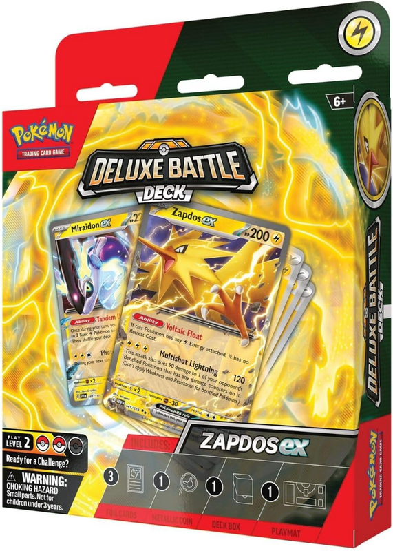 Pokemon TCG: Ninetales ex/Zapdos ex Deluxe Battle Deck (US)