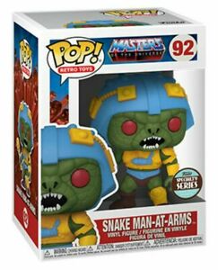 Masters Of The Universe #92 - Snake Man-At-Arms - Funko Pop! Retro Toys*
