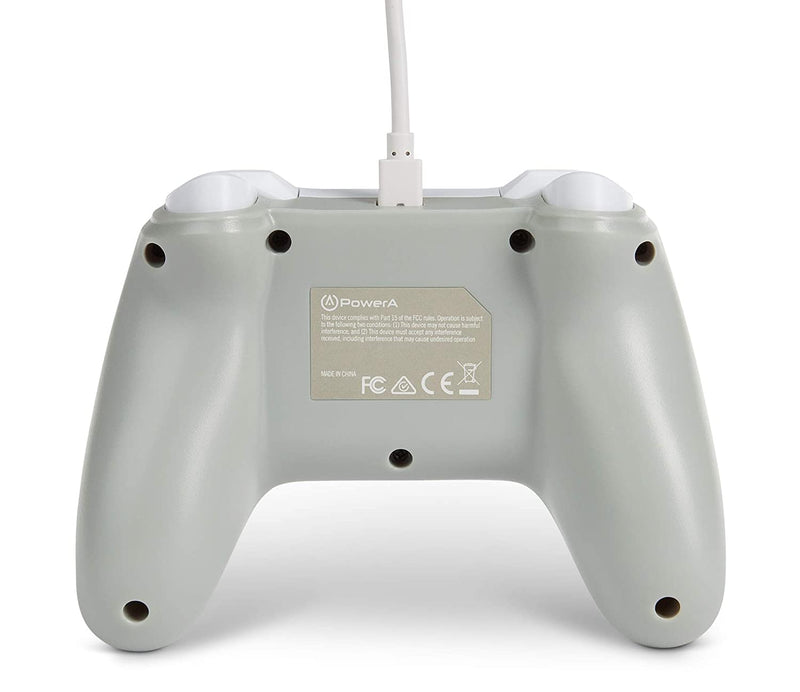 PowerA - Enhanced Wired Controller for Nintendo Switch - White (OPEN-BOX)