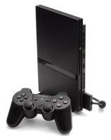 Playstation 2 Console Slim Black (Renewed)