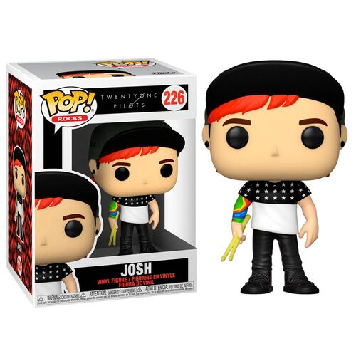 Twenty One Pilots #226 - Stressed Out Joshua Dun - Funko Pop! Rocks
