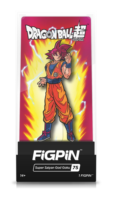 FiGPiN - Dragon Ball Super #75 - Super Saiyan God Goku*