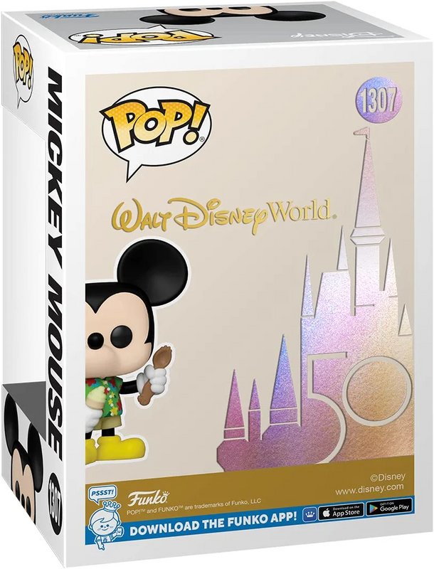 Walt Disney World 50th Anniversary #1307 - Aloha Mickey - Funko Pop! Disney*