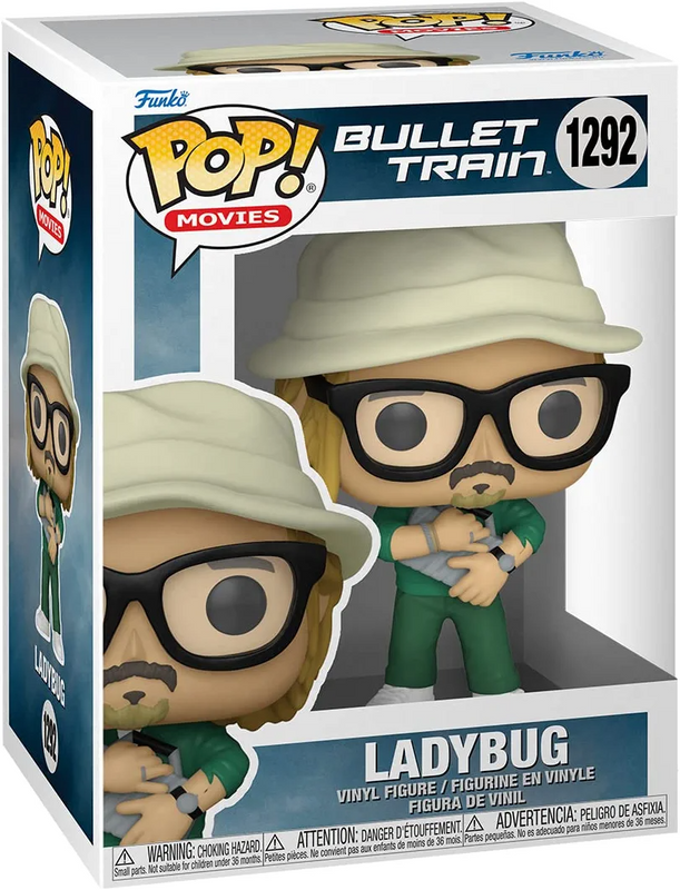 Bullet Train #1292 - Ladybug - Funko Pop! Movies*