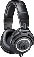 Audio-Technica ATH-M50X Professional Studio Monitor Headphones, Black*