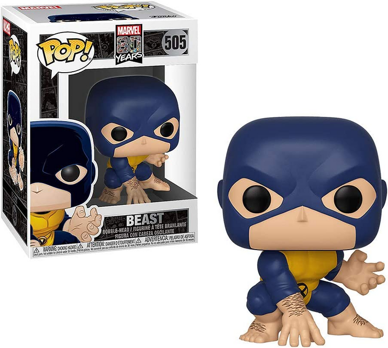 Marvel 80th #505 - Beast - Funko Pop! Marvel*
