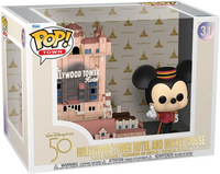 Walt Disney World 50th Anniversary #31 - Tower of Terror with Mickey - Funko Pop! Town