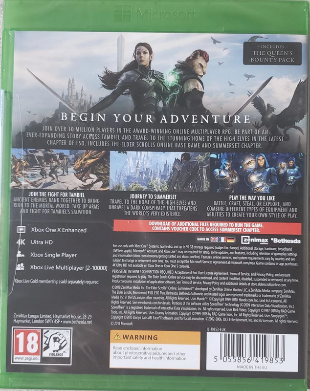 Elder Scrolls Online: Summerset (EUR)