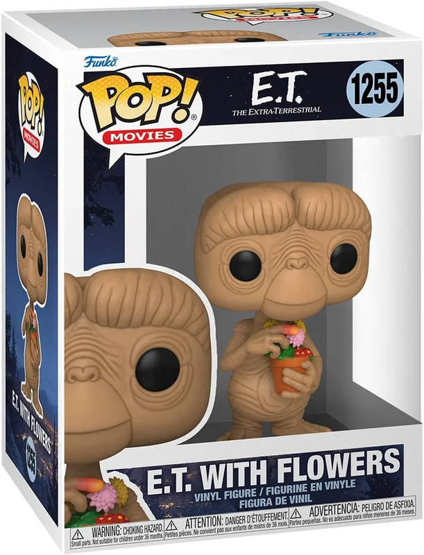 E.T. The Extra-Terrestrial #1255 - E.T. with Flowers - Funko Pop! Movie Moments*