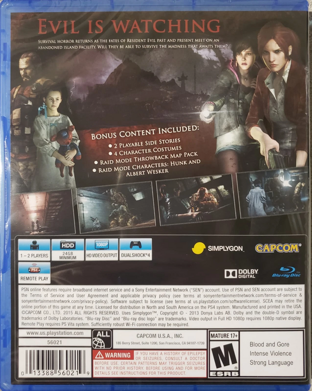 Resident Evil: Revelations 2 (US)
