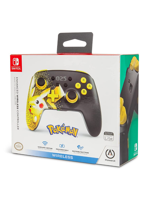 PowerA Enhanced Wireless Controller - Pikachu 025 (OPEN-BOX)