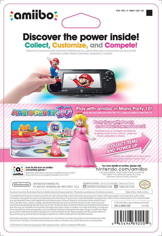 Amiibo Peach (Super Mario) (US)