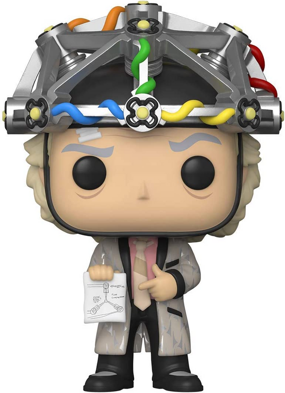 Back to The Future #959 - Doc with Helmet - Funko Pop! Movies*