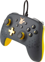 PowerA - Enhanced Wired Controller for Nintendo Switch - Pikachu Grey(Open Box)
