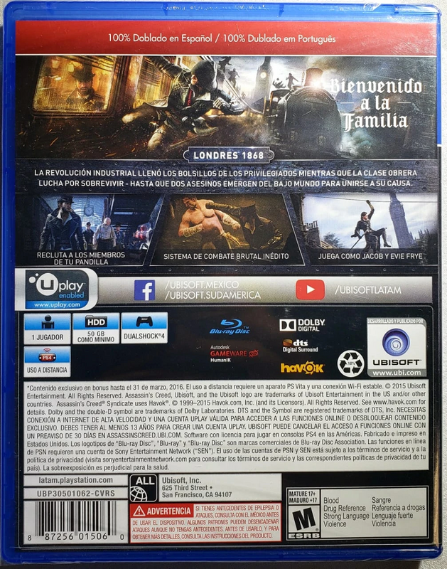 Assassin's Creed Syndicate (US)*