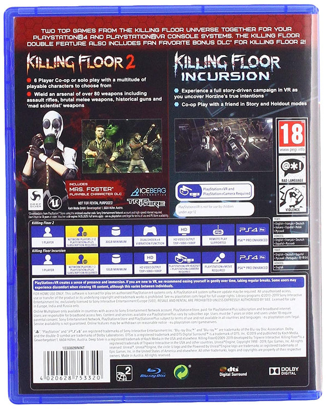 Killing Floor Double Feature (EUR)*