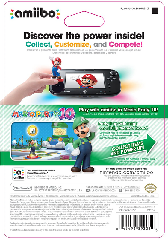 Amiibo Luigi (Super Mario) (US)