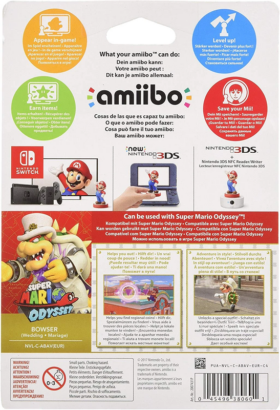 Amiibo Bowser Wedding Outfit (Super Mario Odyssey) (EUR)