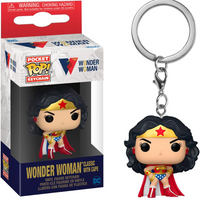 Wonder Woman 80th - Wonder Woman (Classic with Cape) - Funko Pocket Pop! Keychain