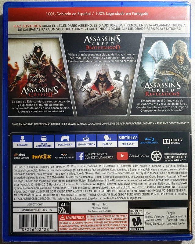 Assassin's Creed The Ezio Collection (US)