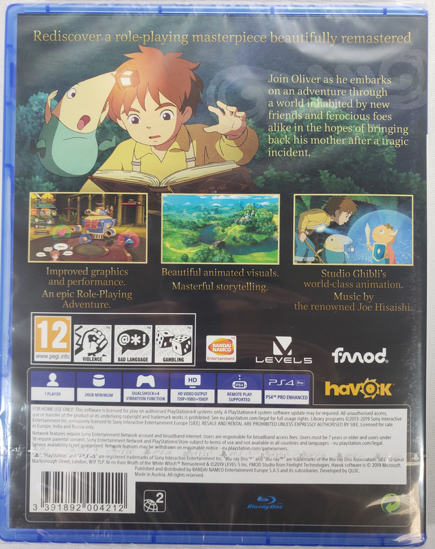 Ni No Kuni: Wrath of the White Witch Remastered (EUR)*
