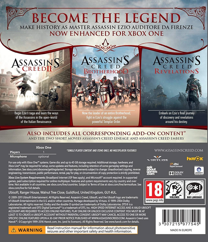 Assassin's Creed The Ezio Collection (EUR)