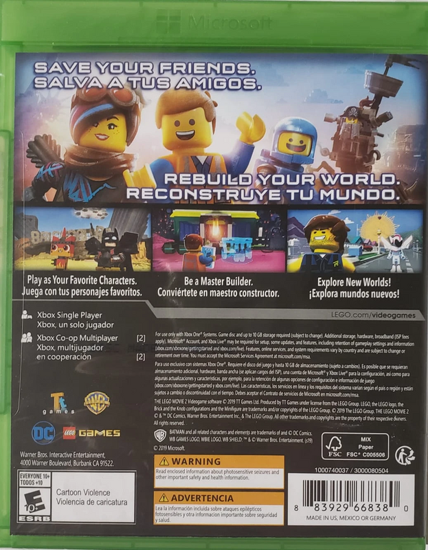 The LEGO Movie 2 Videogame (US)*