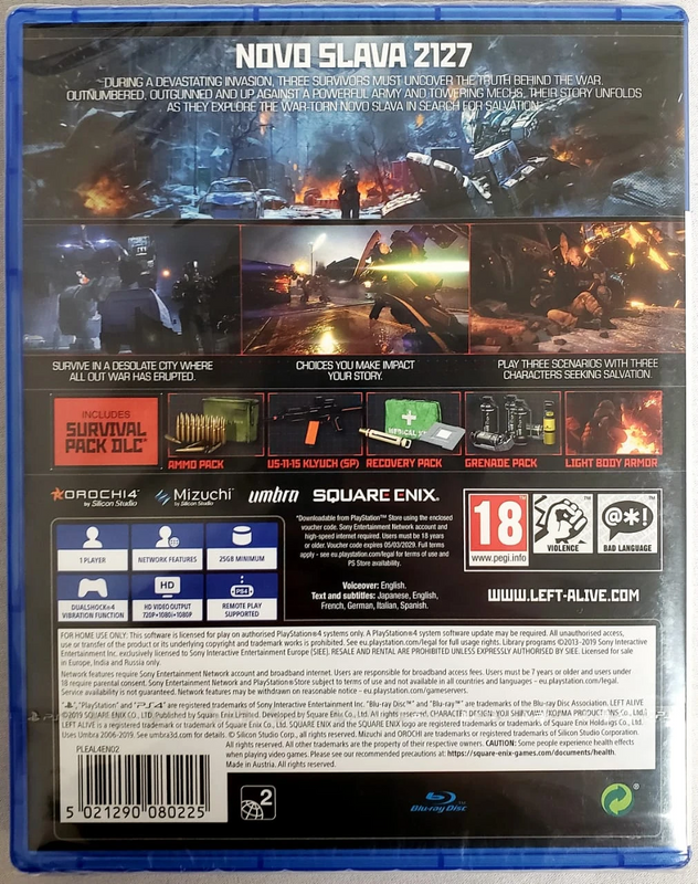 Left Alive (Day One Edition) (EUR)