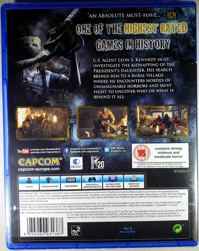 Resident Evil 4 HD (EUR)