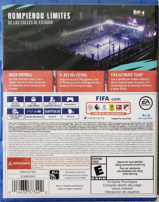 FIFA 20 Standard Edition (US)*