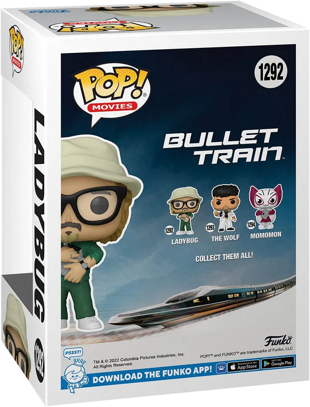 Bullet Train #1292 - Ladybug - Funko Pop! Movies*