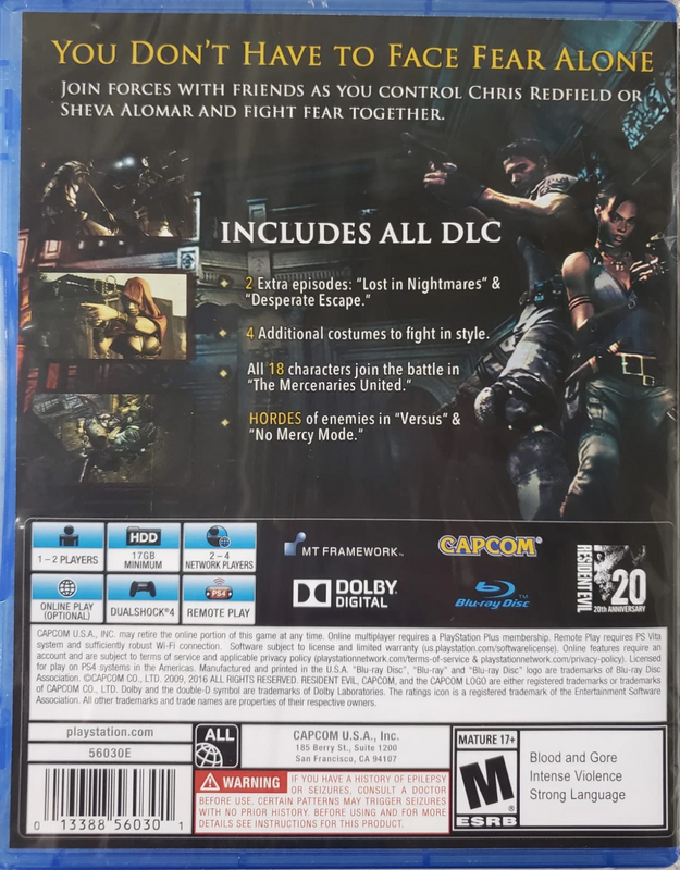 Resident Evil 5 (US)*