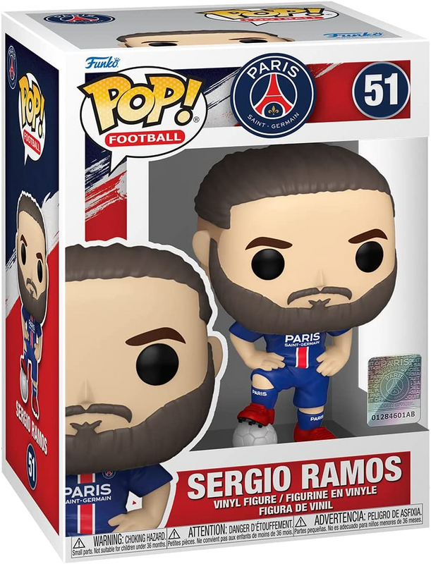 Paris Saint-Germain #51 - Sergio Ramos - Funko Pop! Football*