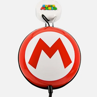 Super Mario icon Red/Black Teen stereo Headphones (EUR)
