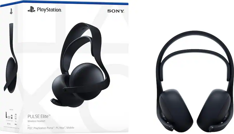 Sony - PULSE Elite wireless headset - Midnight Black (US)