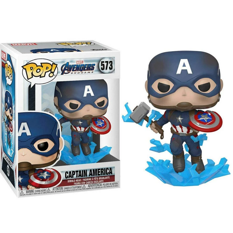 Marvel Avengers Endgame #573 - Captain America with Broken Shield - Funko Pop!*