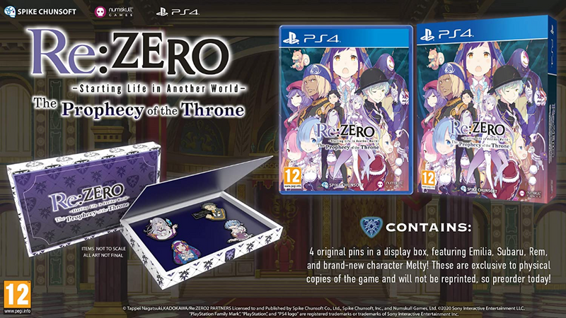 Re: Zero - Starting Life In Another World: The Prophecy Of The Throne (EUR)*