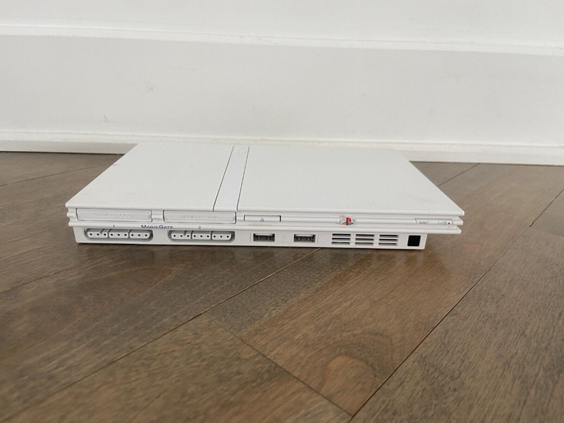 Playstation 2 Console Slim White (Renewed)