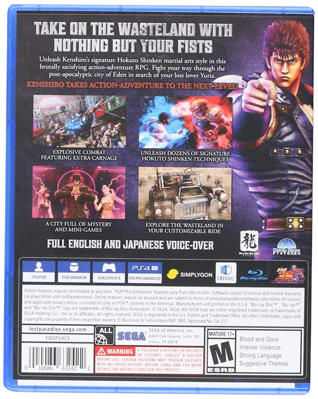 Fist of The North Star: Lost Paradise (Playstation Hits) (US)