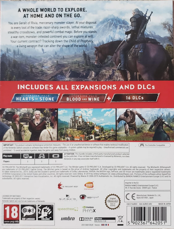 The Witcher 3 - Wild Hunt Complete Edition (EUR)