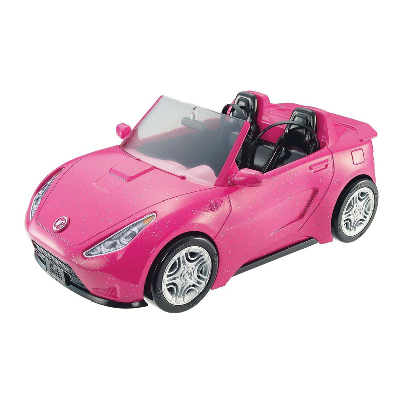 Barbie - Barbie Convertible Toy Vehicle - Pink