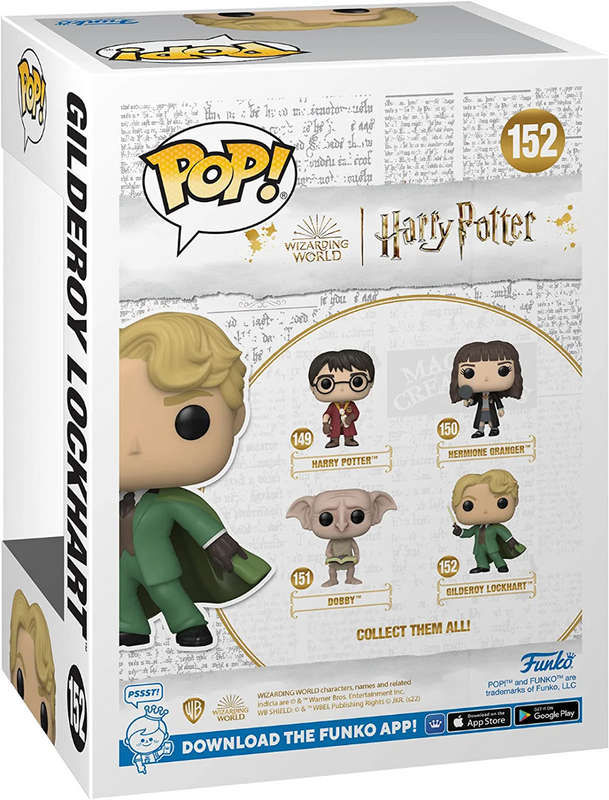 Harry Potter: Chamber of Secrets 20th Anniversary #152 - Gilderoy Lockhart - Funko Pop! Movies
