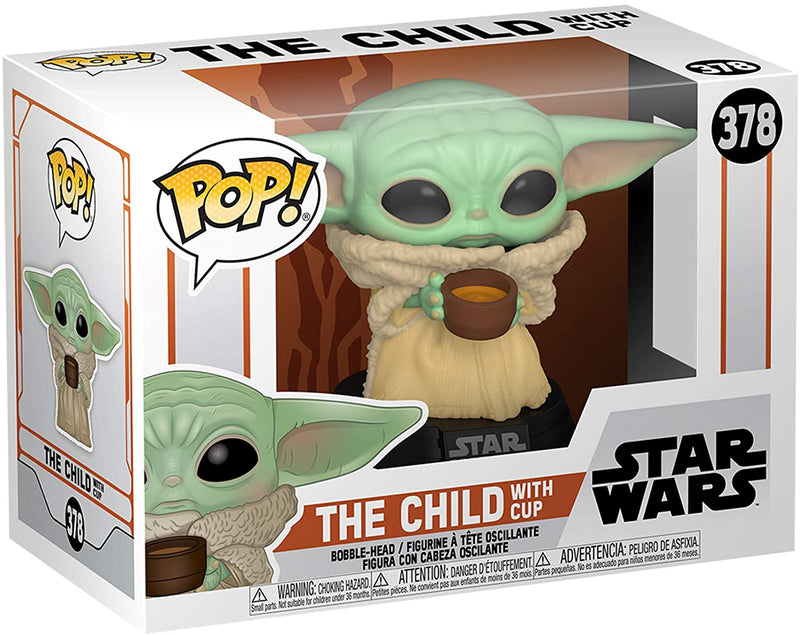 Star Wars The Mandalorian #378 - The Child with Cup - Funko Pop!