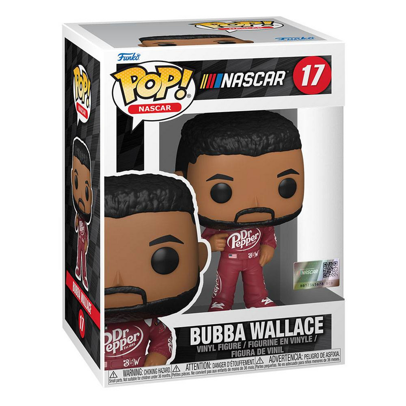 NASCAR #17 - Bubba Wallace (Dr Pepper) - Funko Pop!*