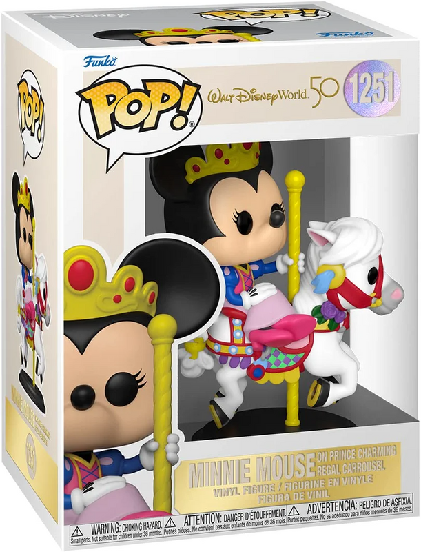 Walt Disney World 50th Anniversary #1251 - Minnie Carrousel - Funko Pop! Disney