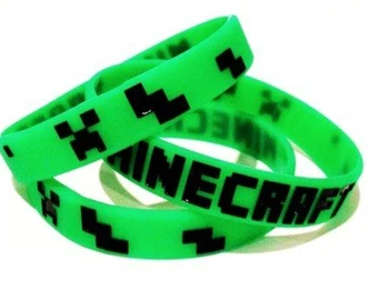 MINECRAFT WRISTBAND GREEN FLOURISHING