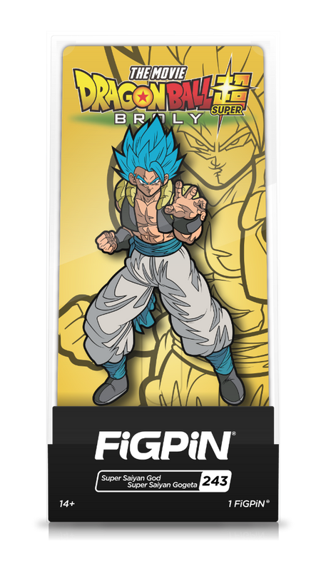 FiGPiN - Dragon Ball Super #243 - Super Saiyan God Super Saiyan Gogeta (CHASE)
