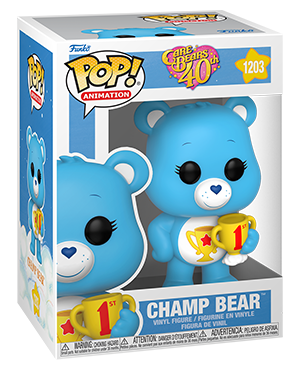 Care Bears 40th Anniversary #1203 - Champ Bear - Funko Pop! Animation